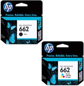 ink hp 662 advantage tinta negra preto